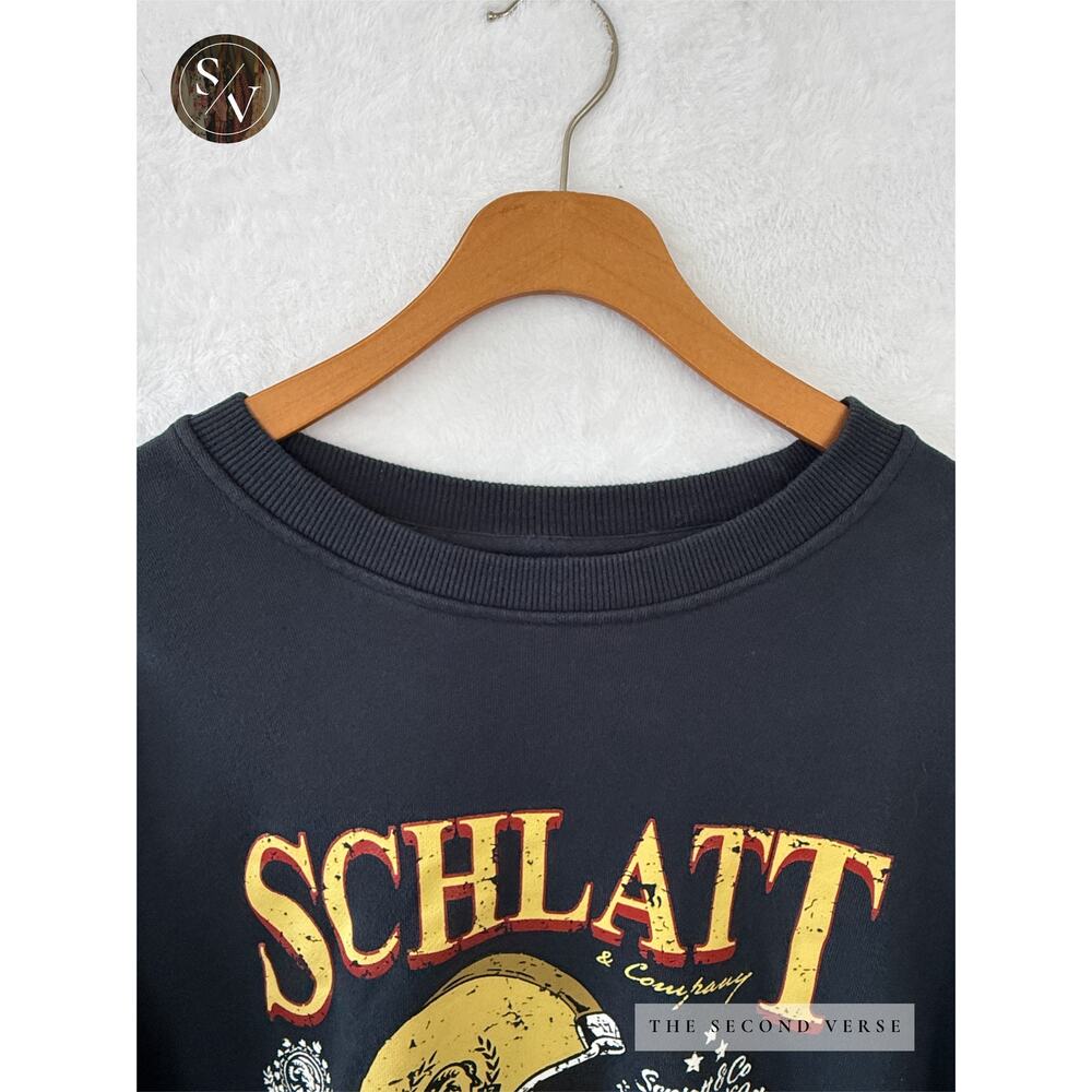Schlatt & Co. 2017 Rose Bowl Crew Neck Black Sweatshirt Size Large - Picture 4 of 9